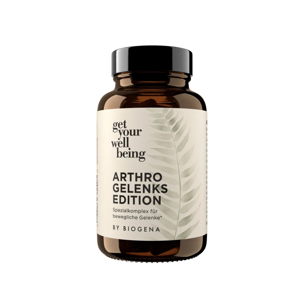 get your wellbeing by BIOGENA Arthro Gelenks Edition Front