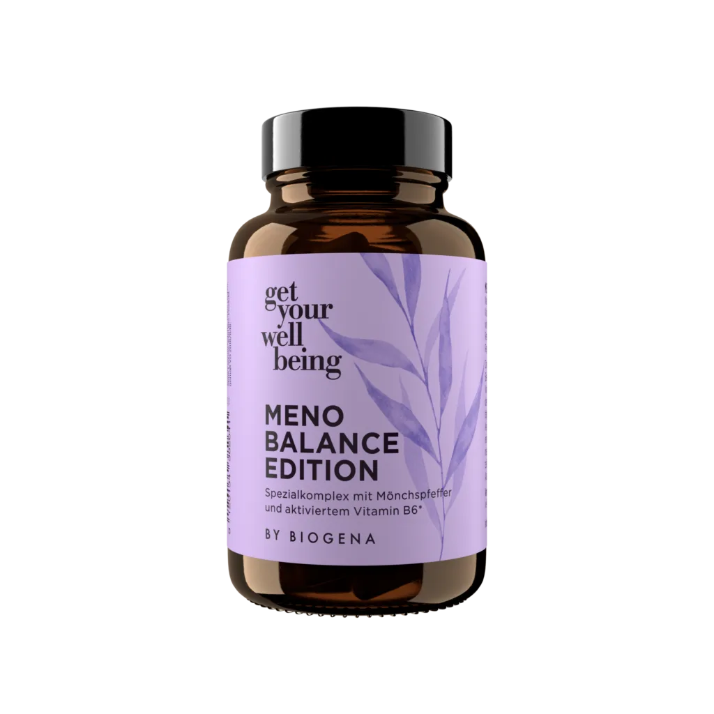 get your wellbeing by BIOGENA Meno Balance Edition Front