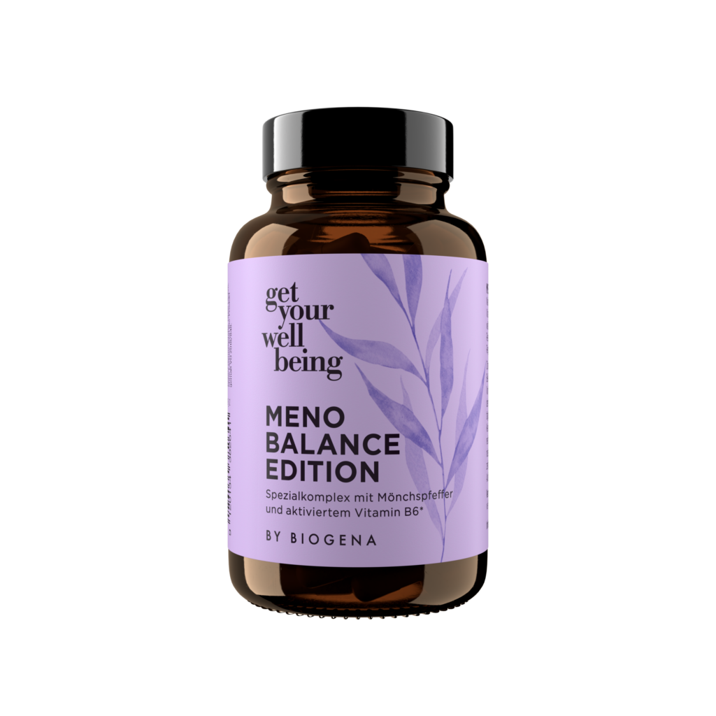 get your wellbeing by BIOGENA Meno Balance Edition Front