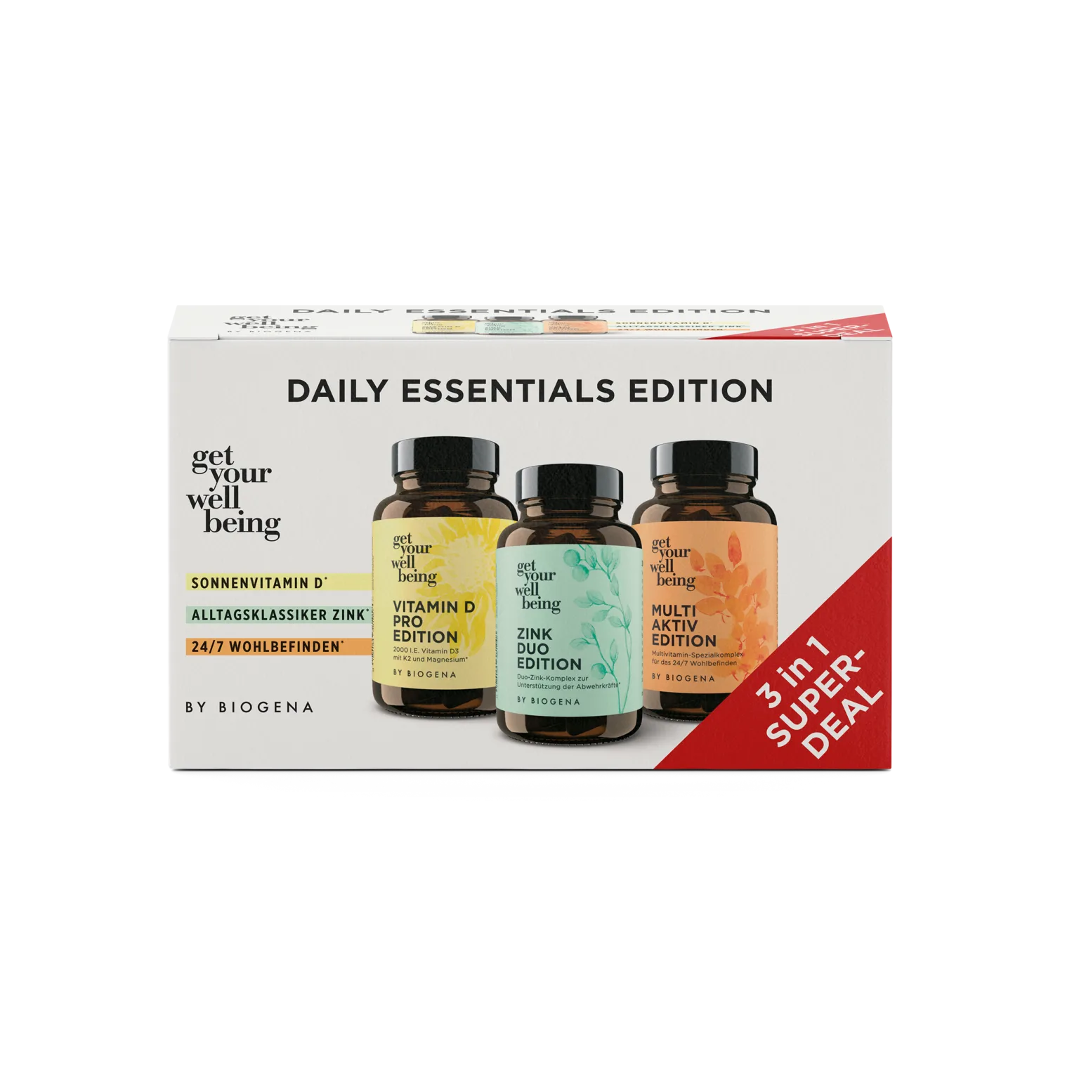Dietary supplements from get your wellbeing by Biogena.